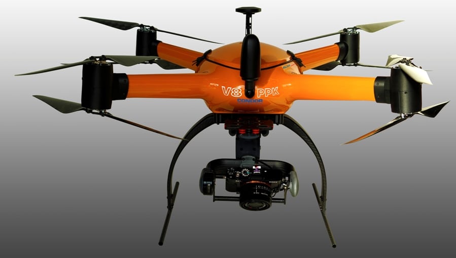 CONDOR V8-PPK – Mapping Drone with Integrated KlauPPK